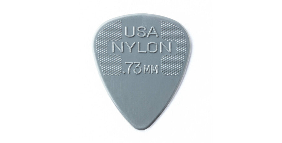 Dunlop Nylon Standard Guitar Pick - 0,73 mm - 12 Stück